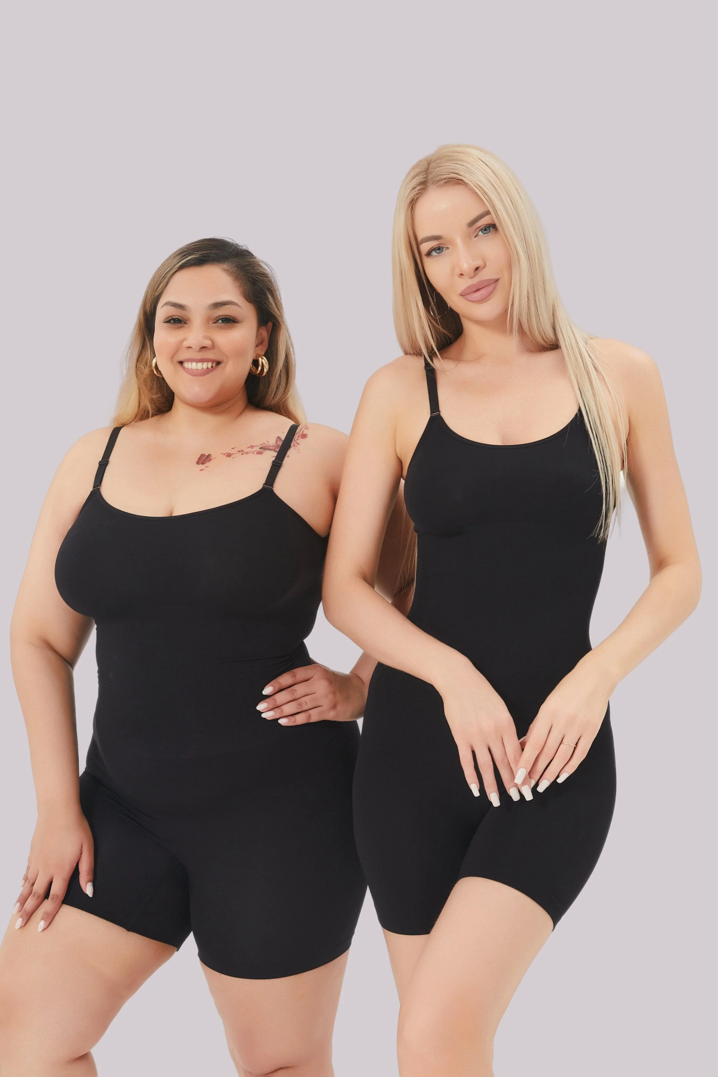 Comfit® Amara - Ronde Hals Mid-Thigh Bodysuit - Image 3