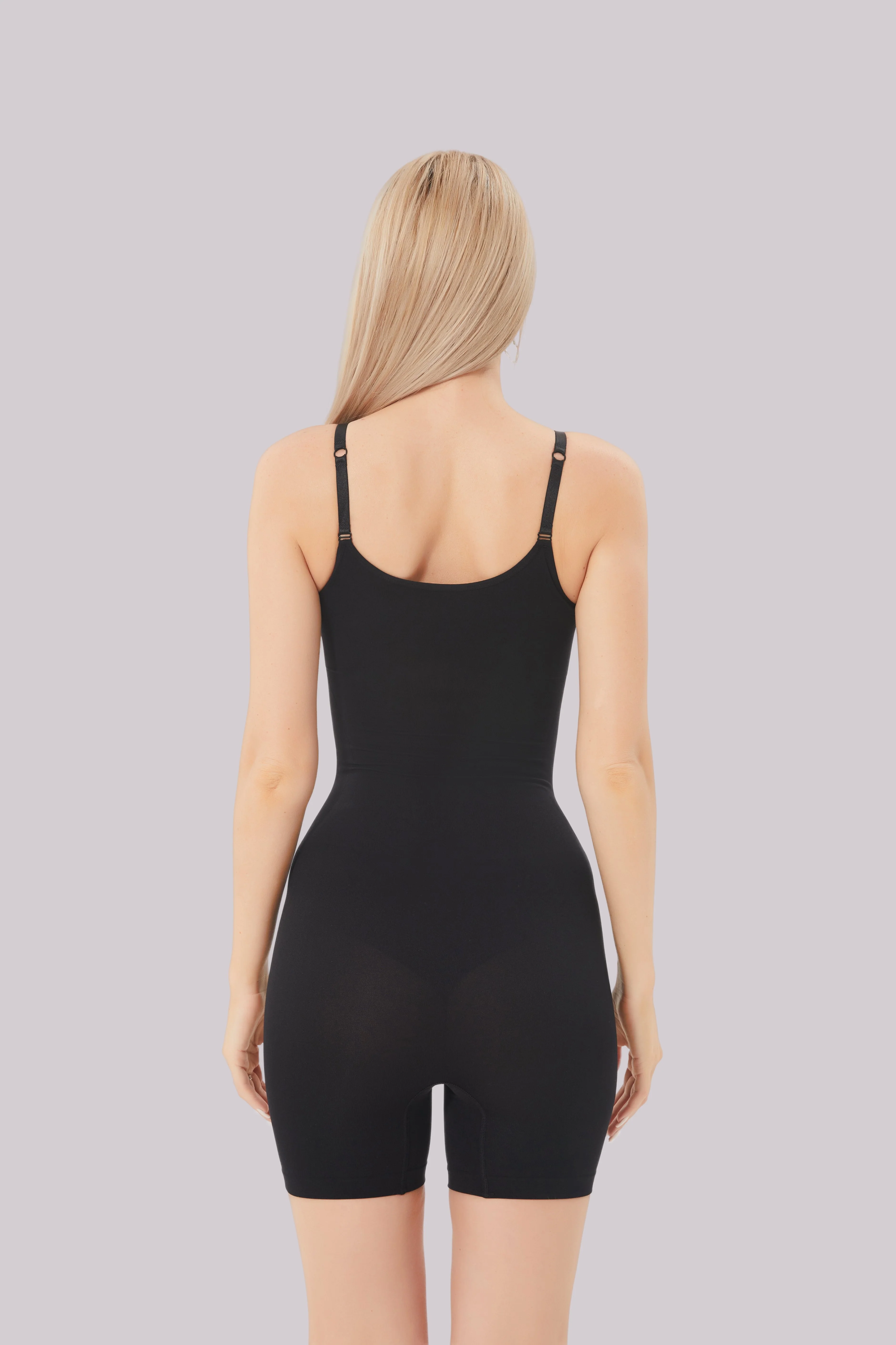 Comfit® Amara - Ronde Hals Mid-Thigh Bodysuit - Image 5
