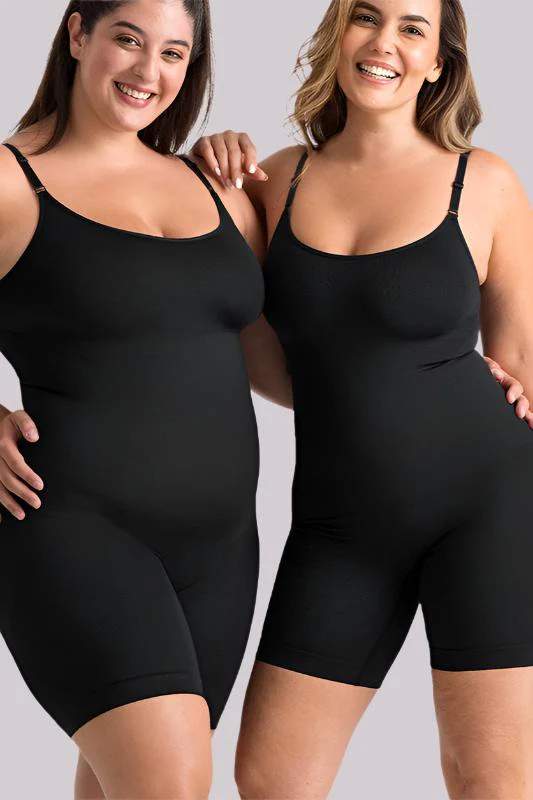 Comfit® Amara - Ronde Hals Mid-Thigh Bodysuit - Image 6