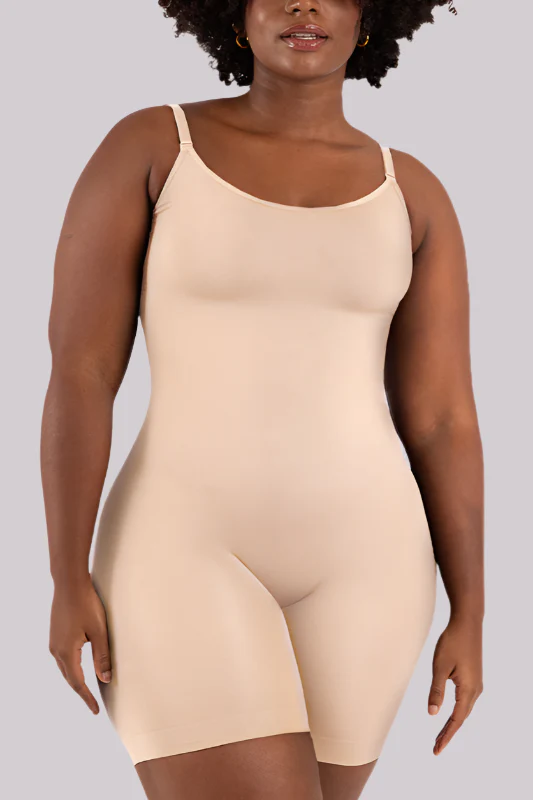 Comfit® Amara - Ronde Hals Mid-Thigh Bodysuit - Image 8