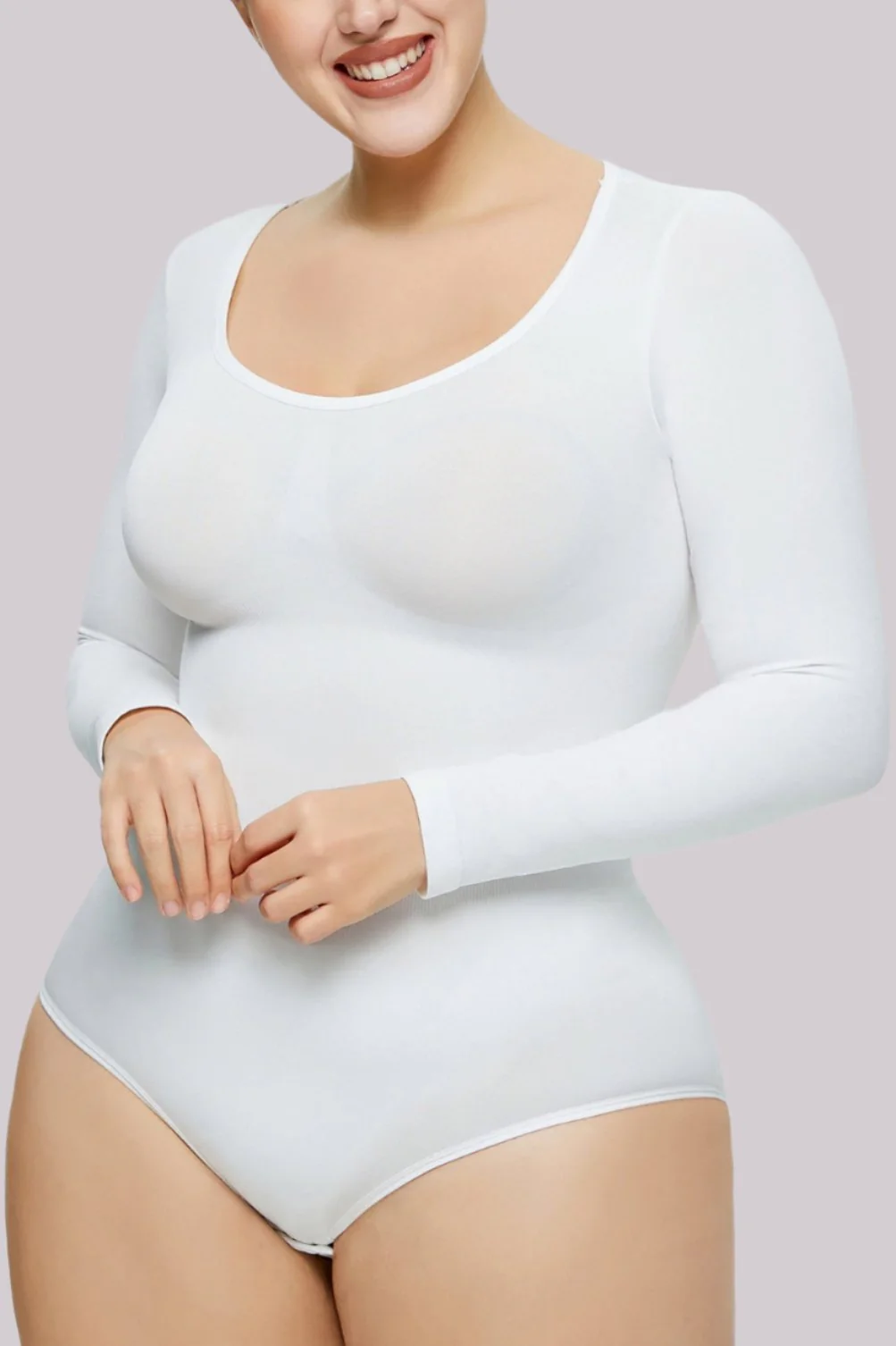 Comfit® Amber - Premium Long-Sleeve Bodysuit - Image 4