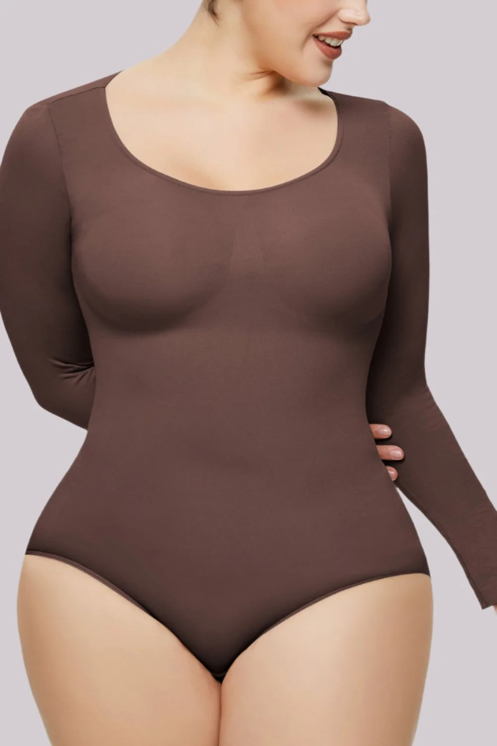Comfit® Amber - Premium Long-Sleeve Bodysuit - Image 6